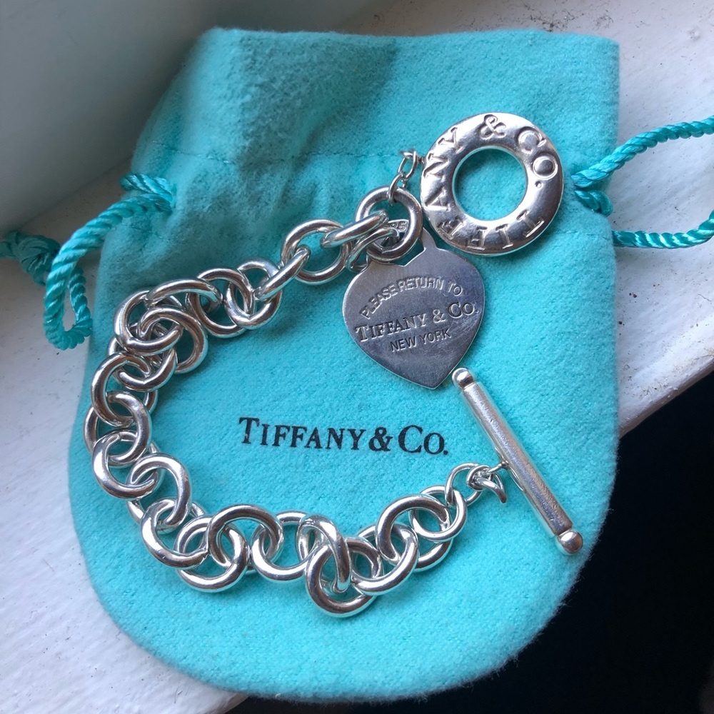 Tiffany Silver Bracelet 7.5” inch